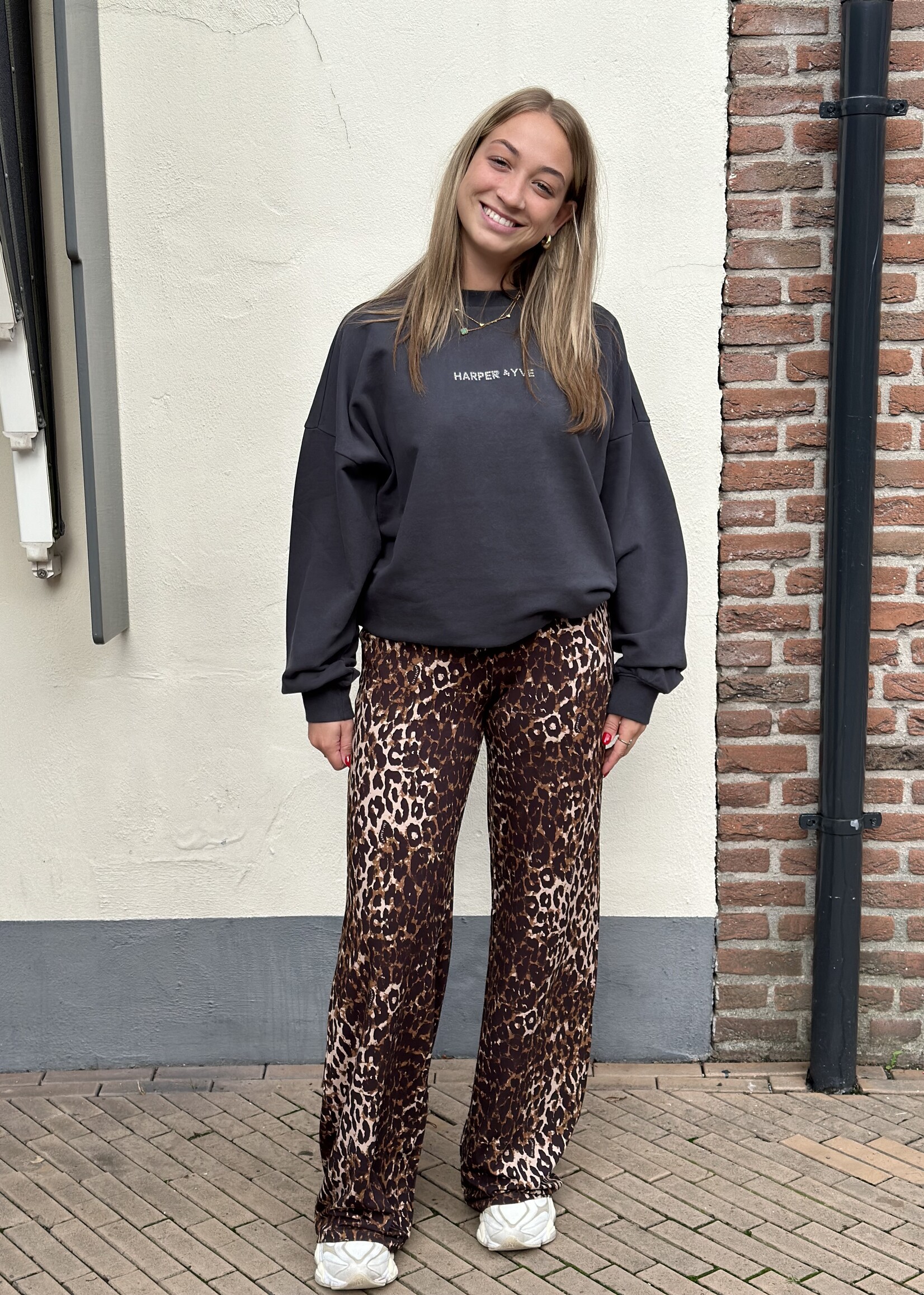 Harper & Yve Harper & Yve - Lexie leopard Pants -