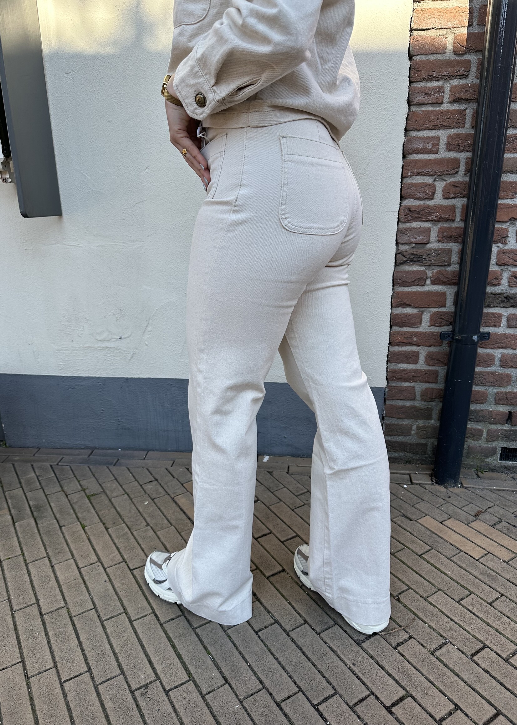 Jeans Fien - Creme