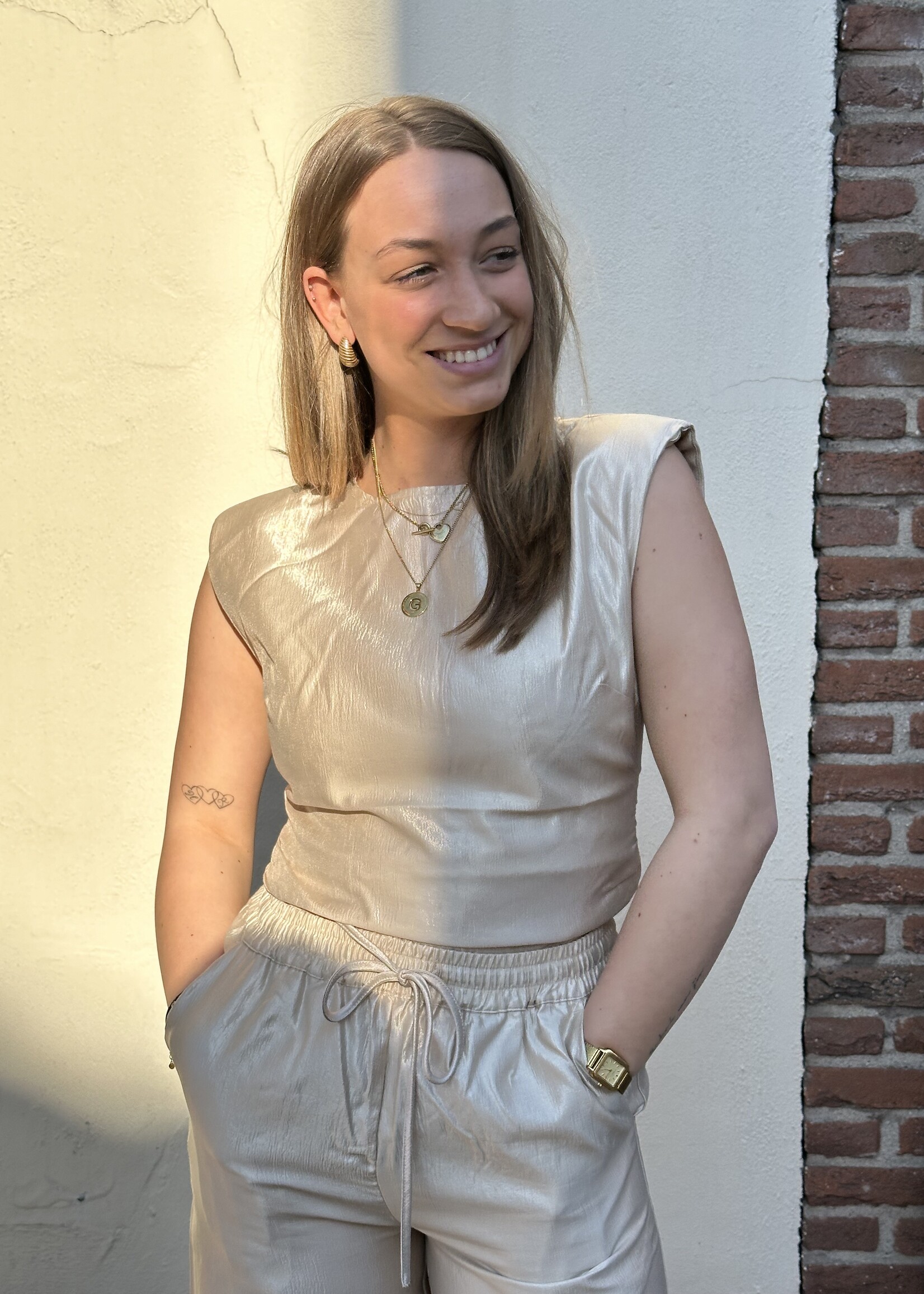 My Jewellery My Jewellery Glanzende Top  -