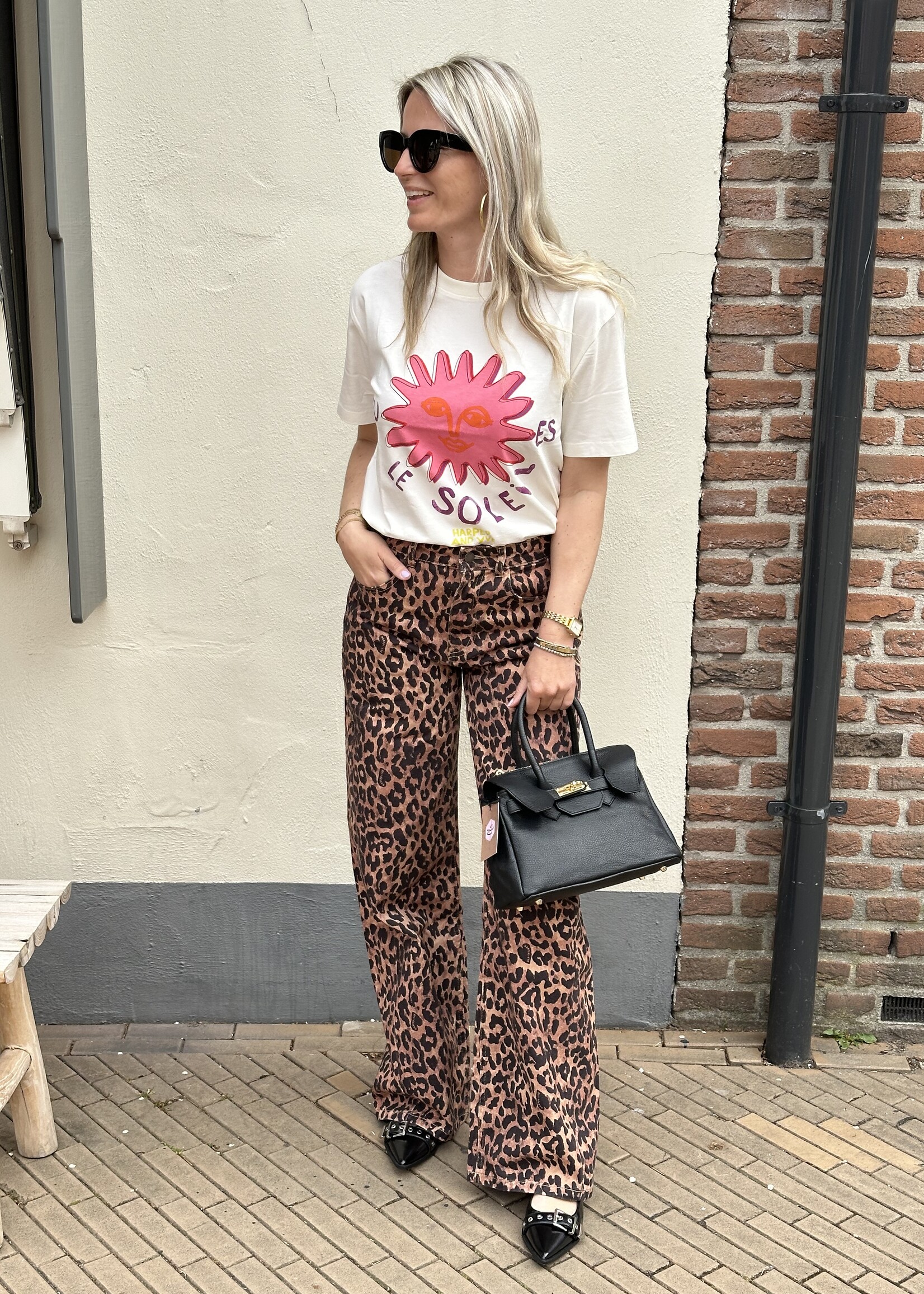 Harper & Yve Harper & Yve - Mayra Leopard Jeans -