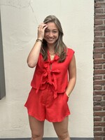 Harper & Yve Harper & Yve Lacy Short - Rood