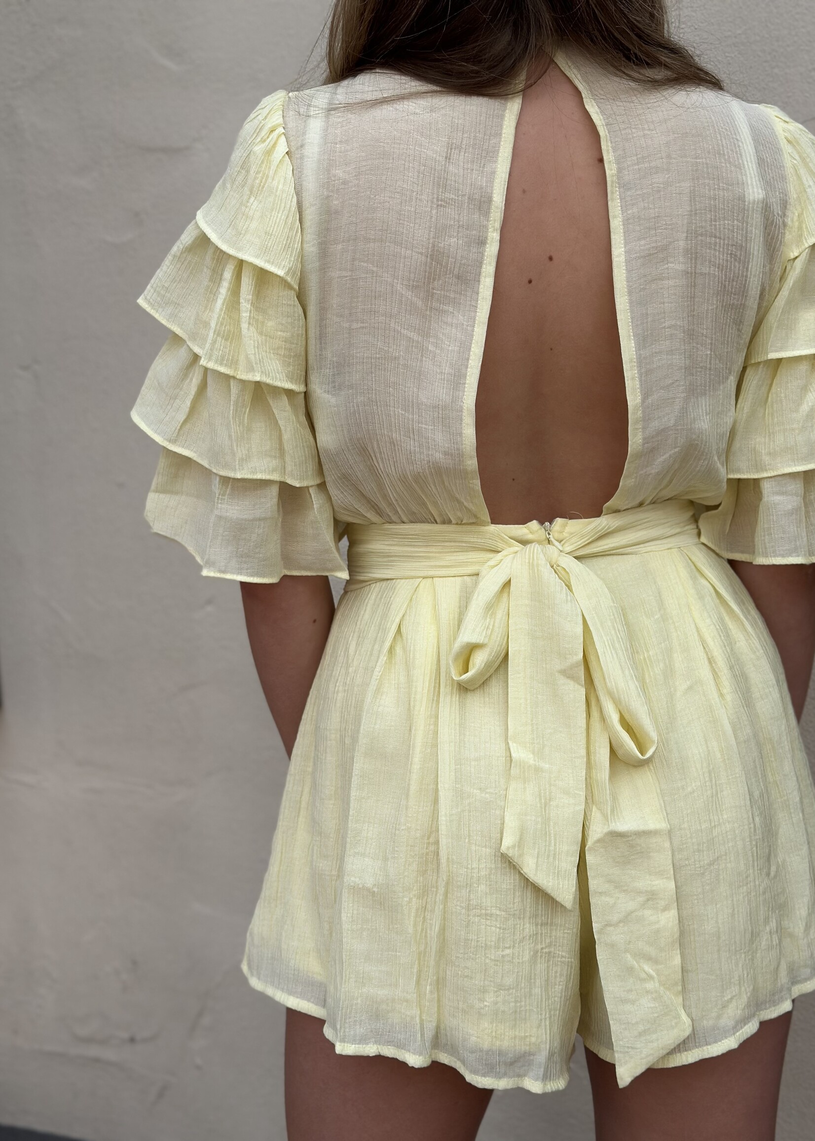 Playsuit Jade - Yellow