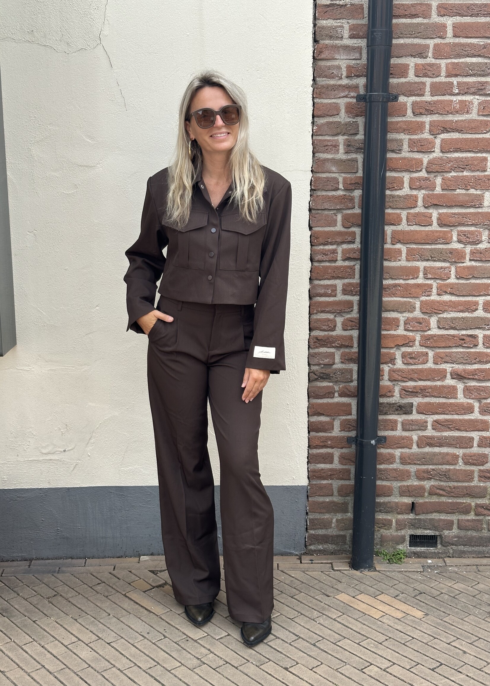 Ambika Blazer Lise - bruin