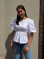 Strik top - wit