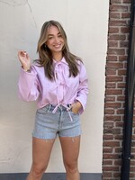 Blouse strikjes - Roze
