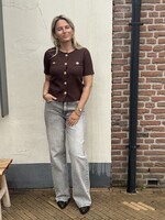 Topje Rosa - Bruin