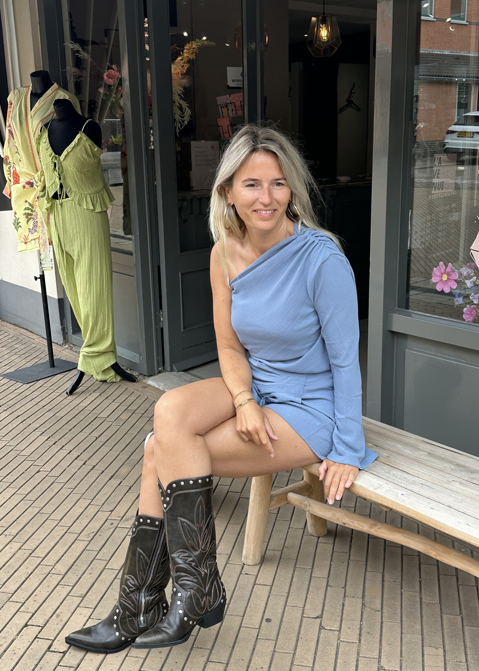 Not a Label Not A Label - Ozzy one shoulder top