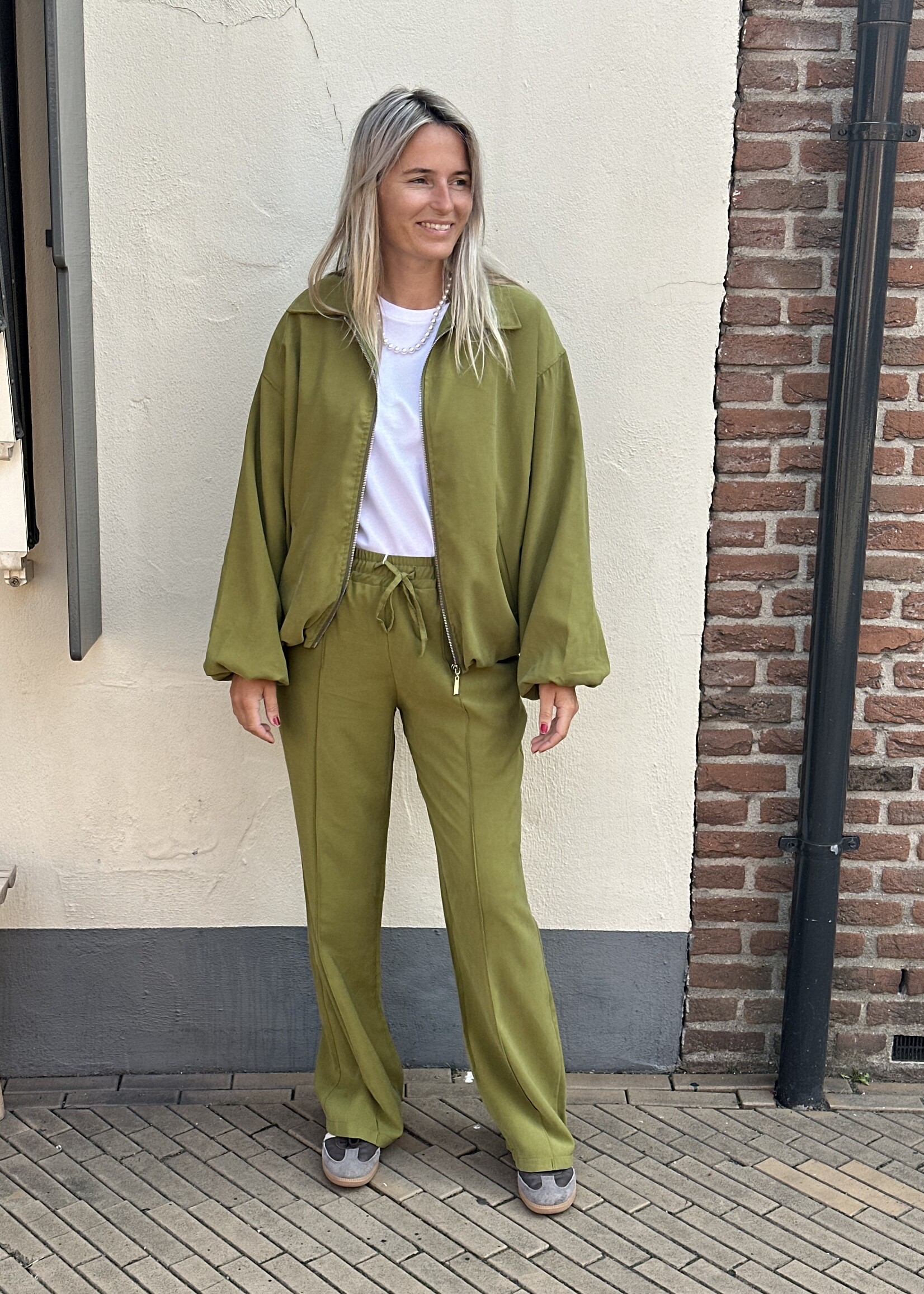 Ambika Trousers Luna- groen