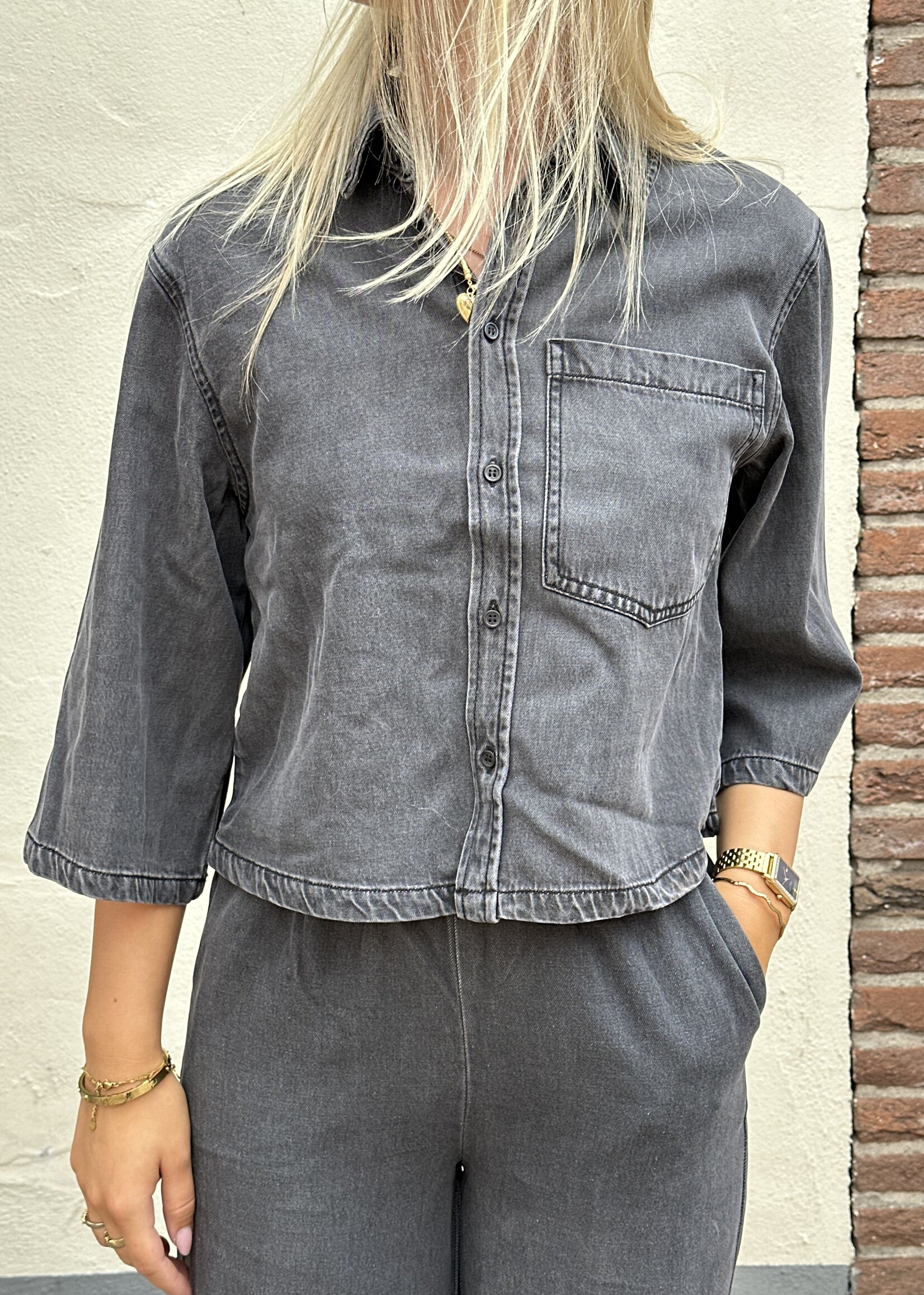 Pieces Pieces Jasmine Loose Denim Pants -