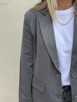Pieces Pieces Kamil Loose blazer - dark grey