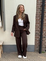 Pieces Pieces Kamil Loose blazer - brown