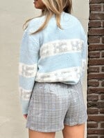HeyB HeyB - Frenkie sweater - blue grey -