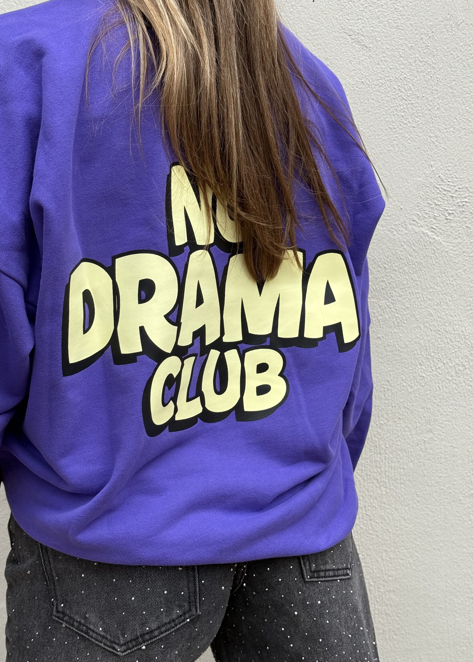 Harper & Yve Harper & Yve - No Drama Club sweater paars -