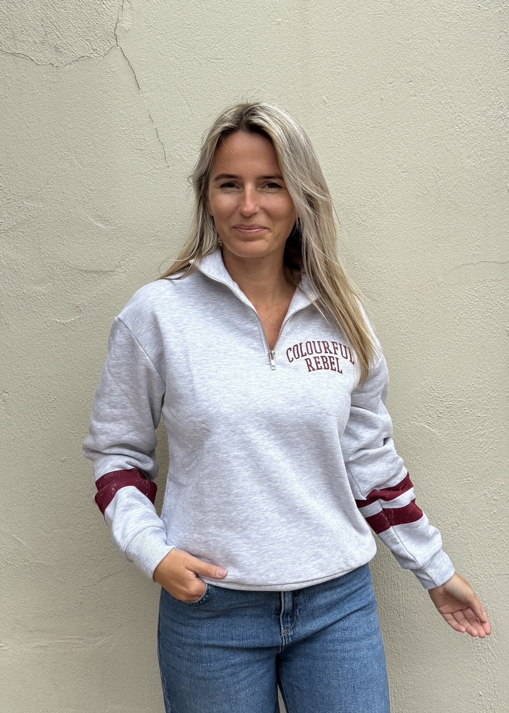 Colourful Rebel Colourful Rebel - Varsity Sweater