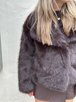 Faux bontjas - brown