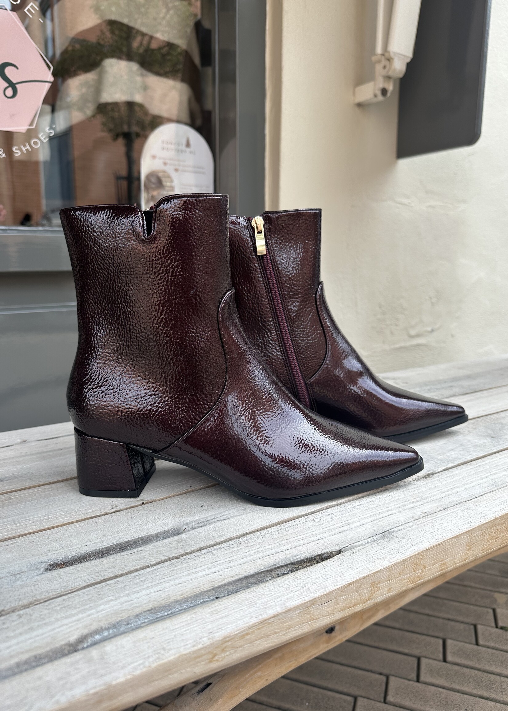 Posh by Poelman Posh By Poelman - Jayda enkellaars - bordeaux