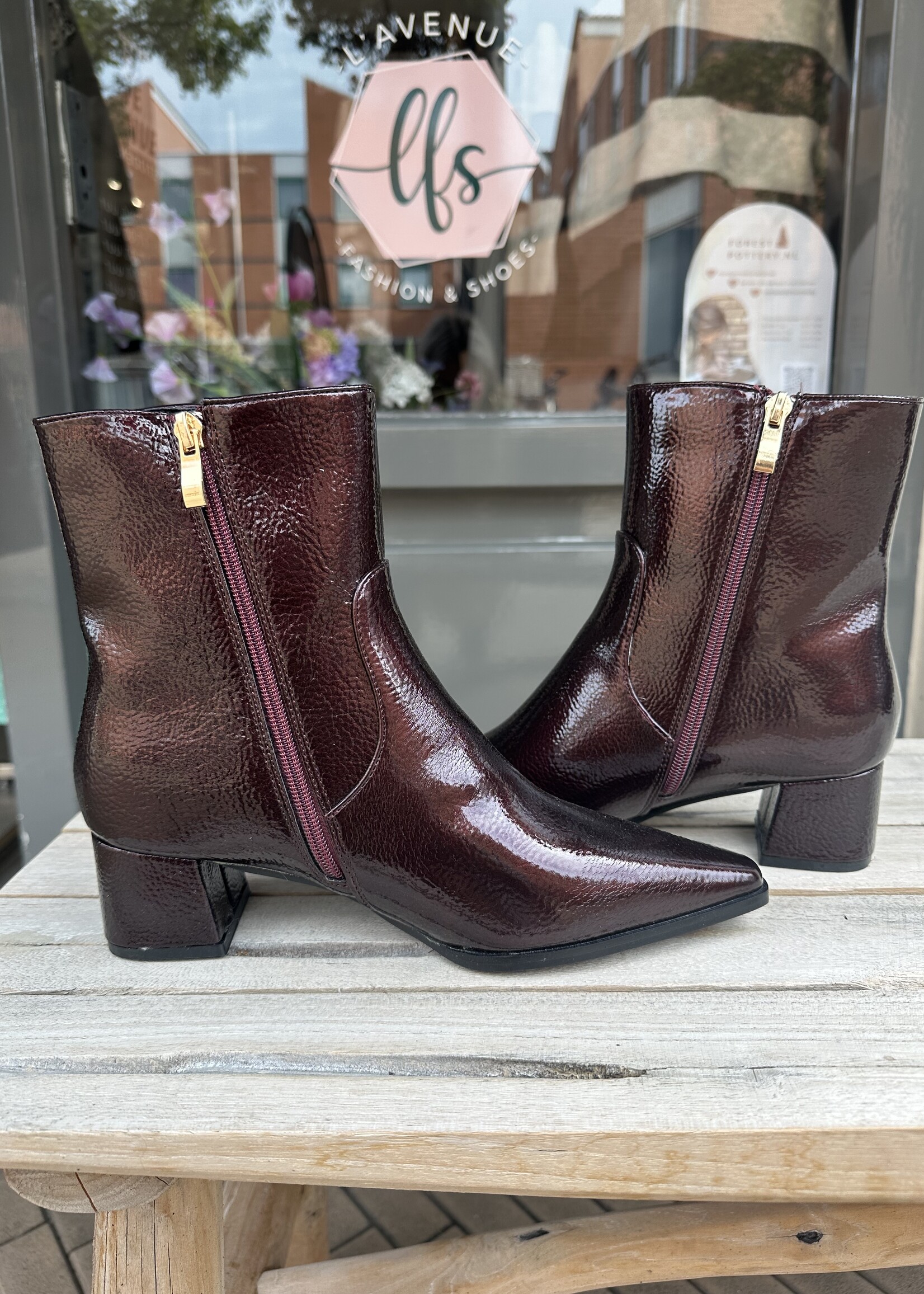 Posh by Poelman Posh By Poelman - Jayda enkellaars - bordeaux