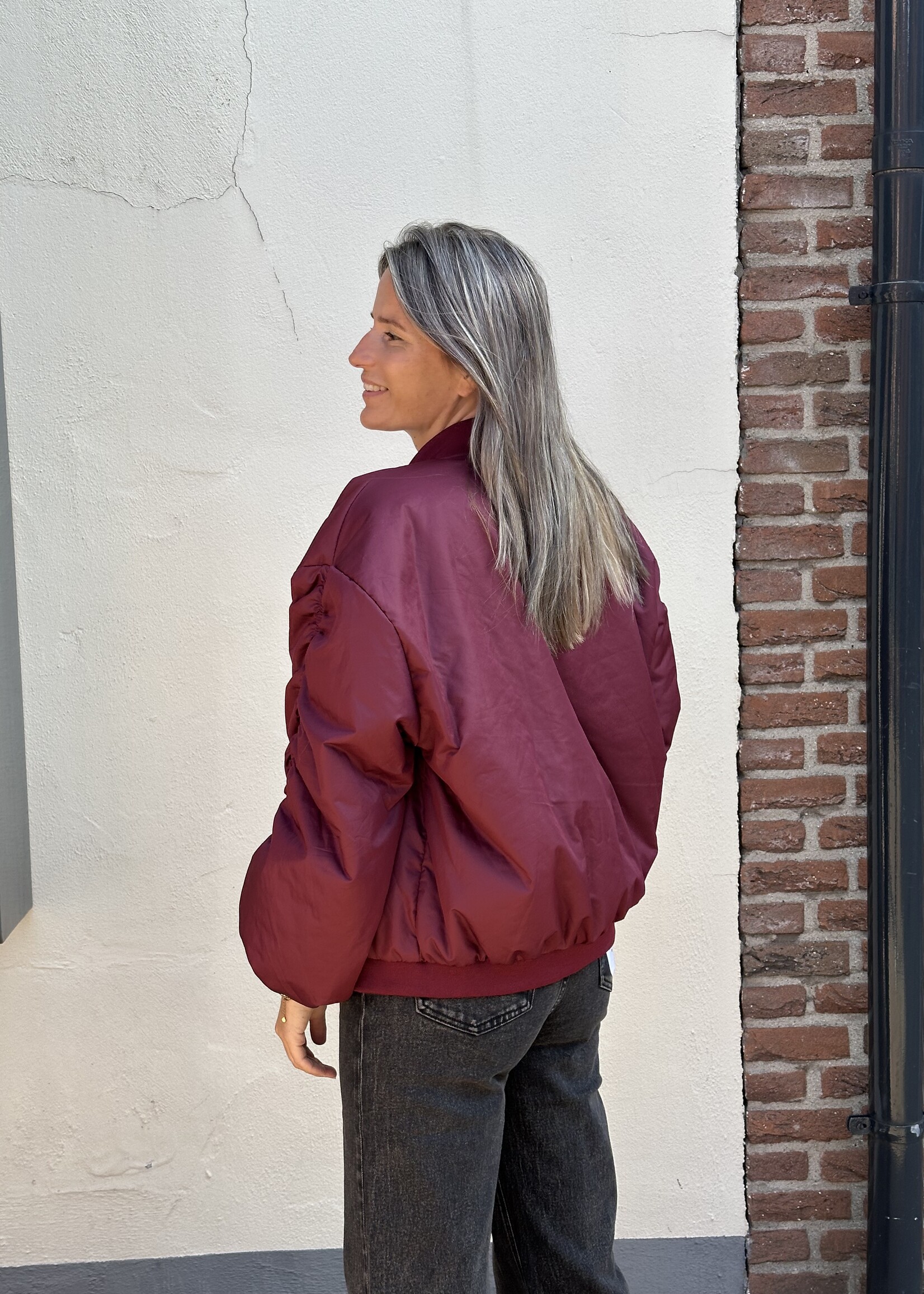 Bomber Lilly - bordeaux