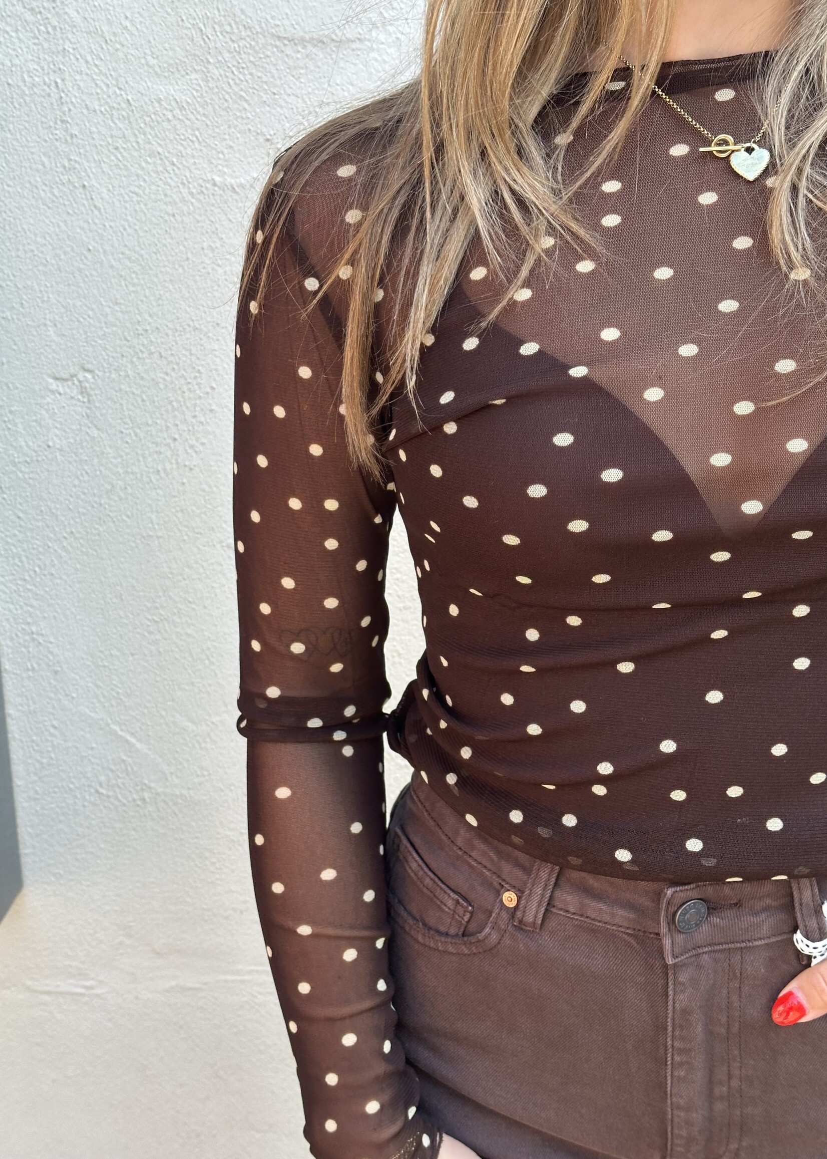 Mesh top - dots
