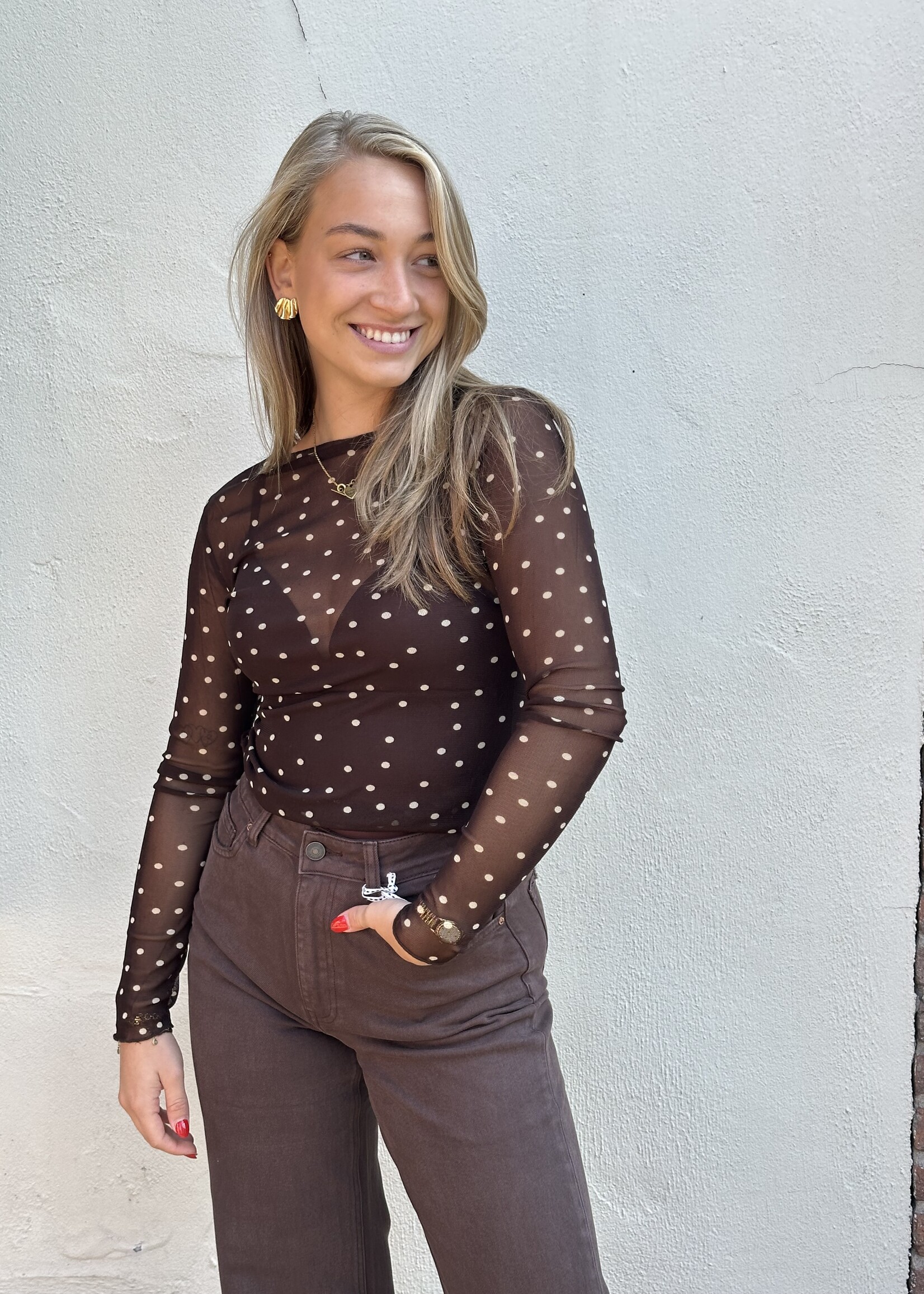 Mesh top - dots