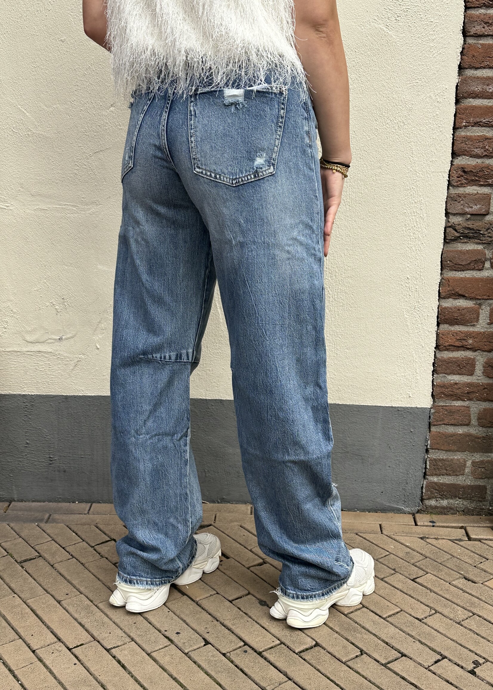 Queen Hearts Jeans Feline - Jeansblue -