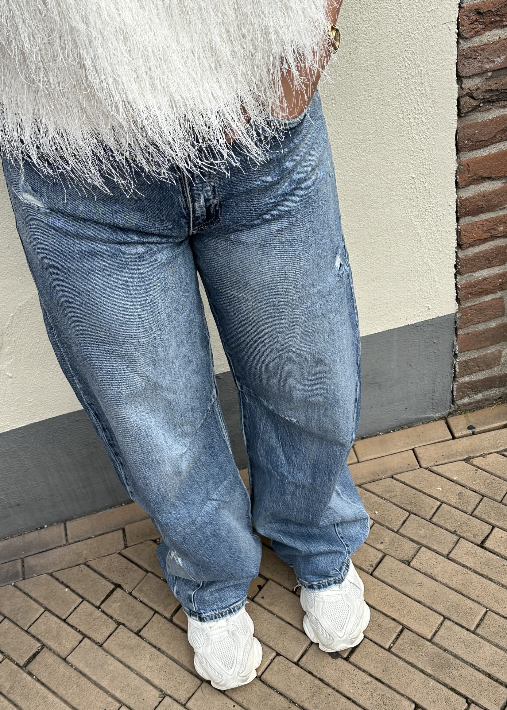 Queen Hearts Jeans Feline - Jeansblue -