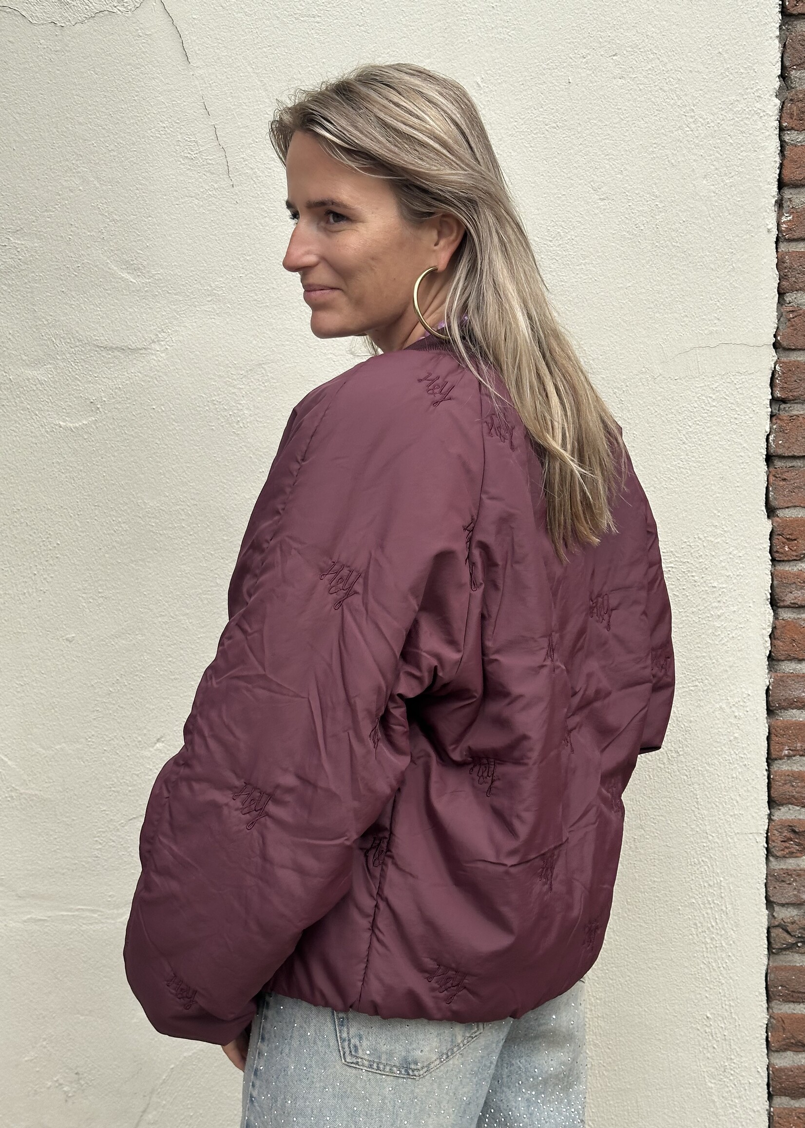 Harper & Yve Harper & Yve Nori Jacket - Wine Berry-