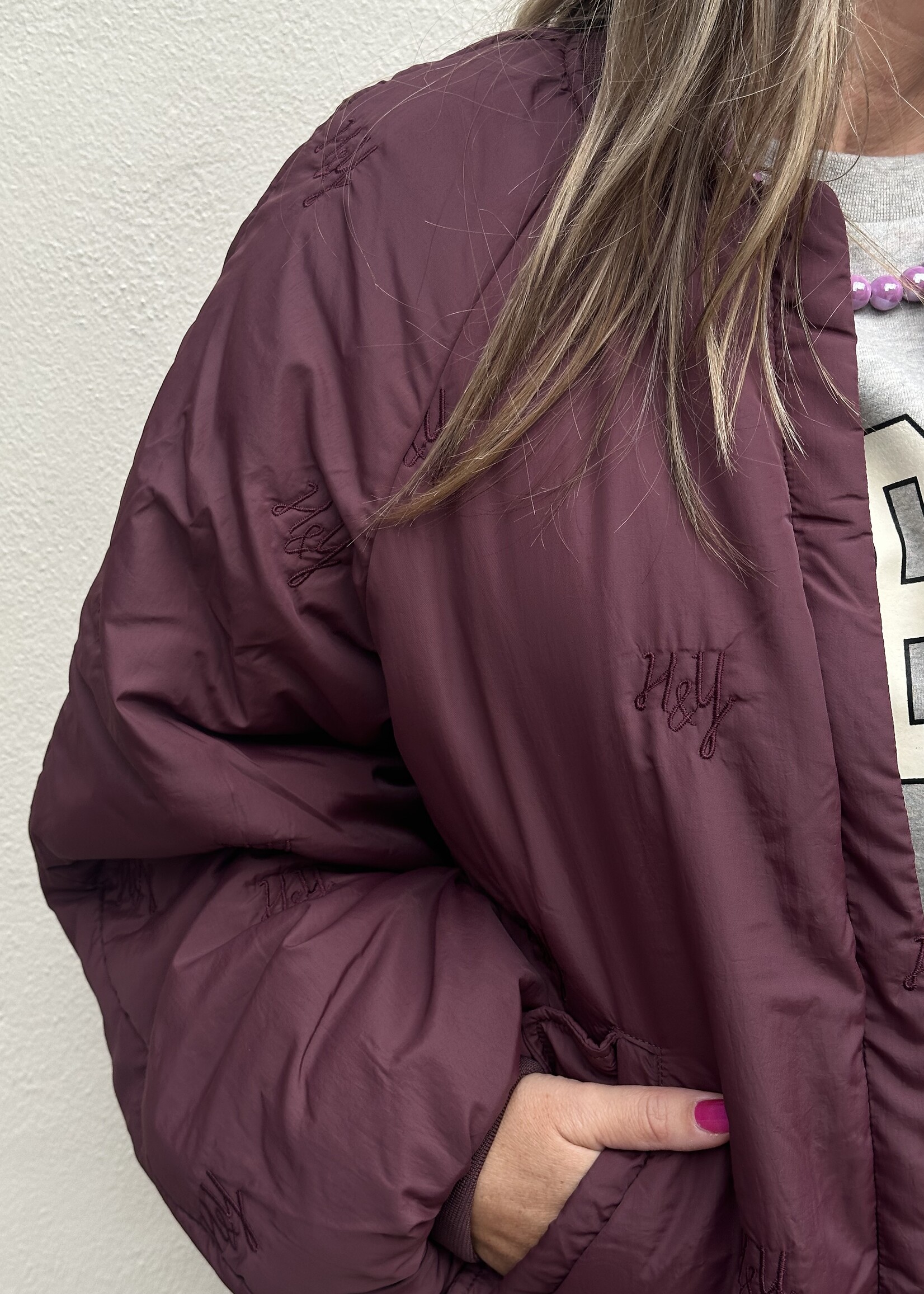Harper & Yve Harper & Yve Nori Jacket - Wine Berry-