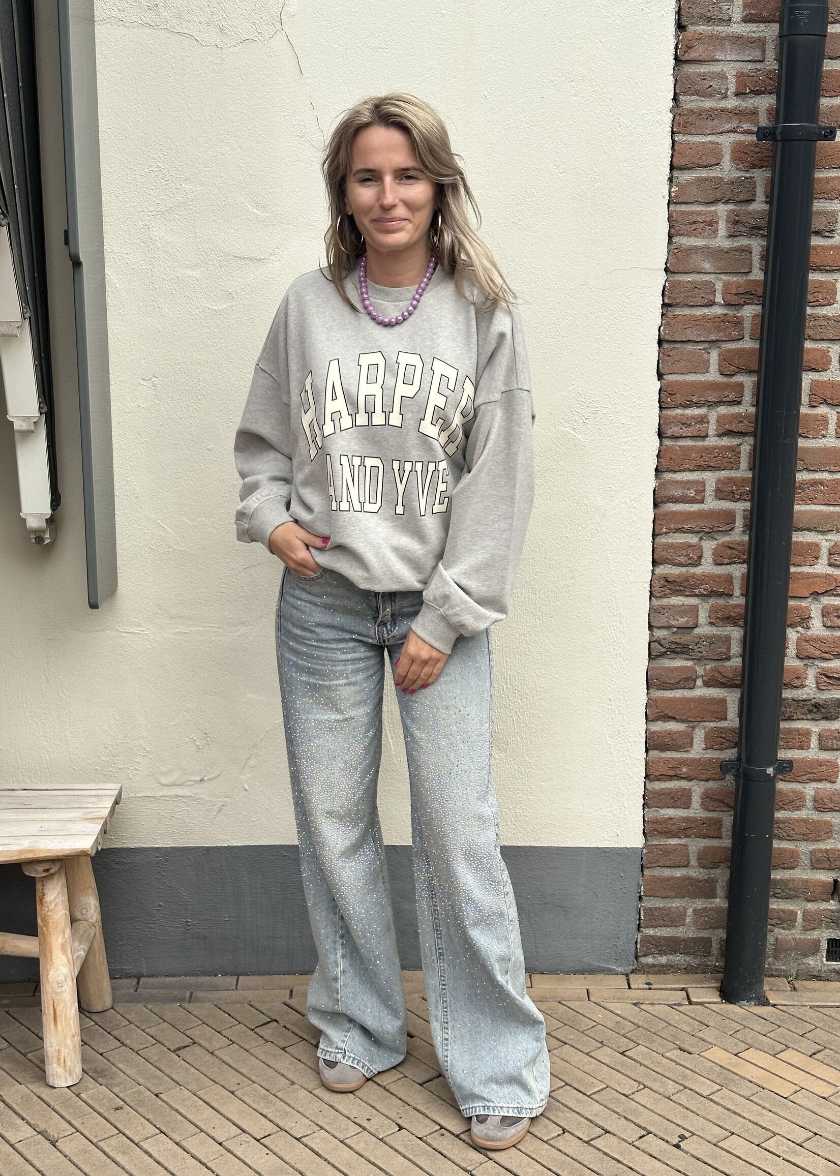 Harper & Yve Harper & Yve Nori Varsity sweater -