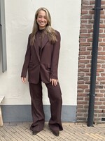 Ambika Pantalon Sem - Winebrown -