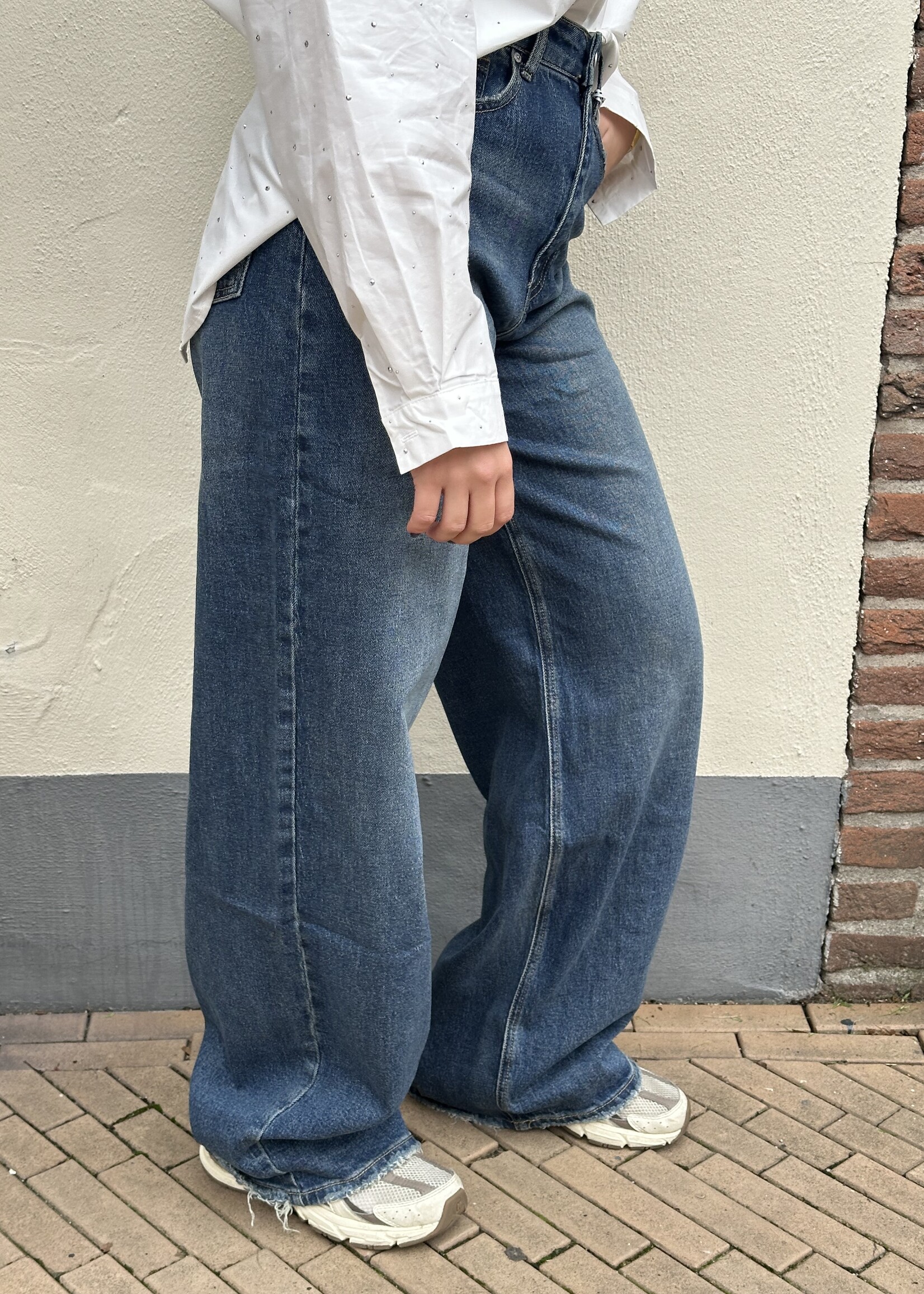 Queen Hearts Jeans extra wide leg -