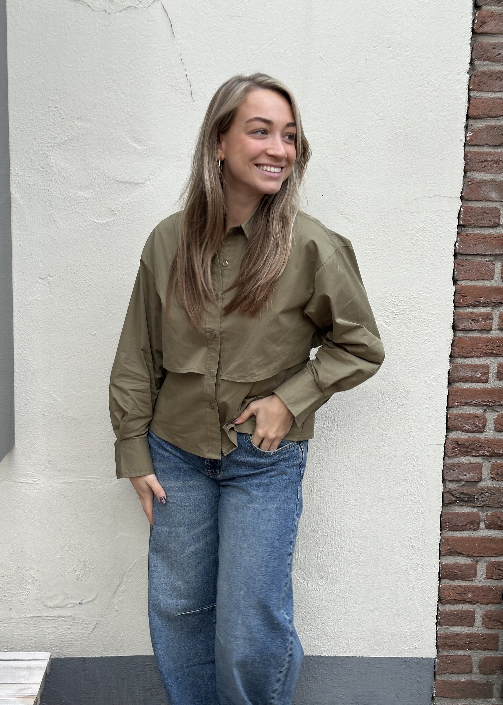 Azzuro Blouse Green -