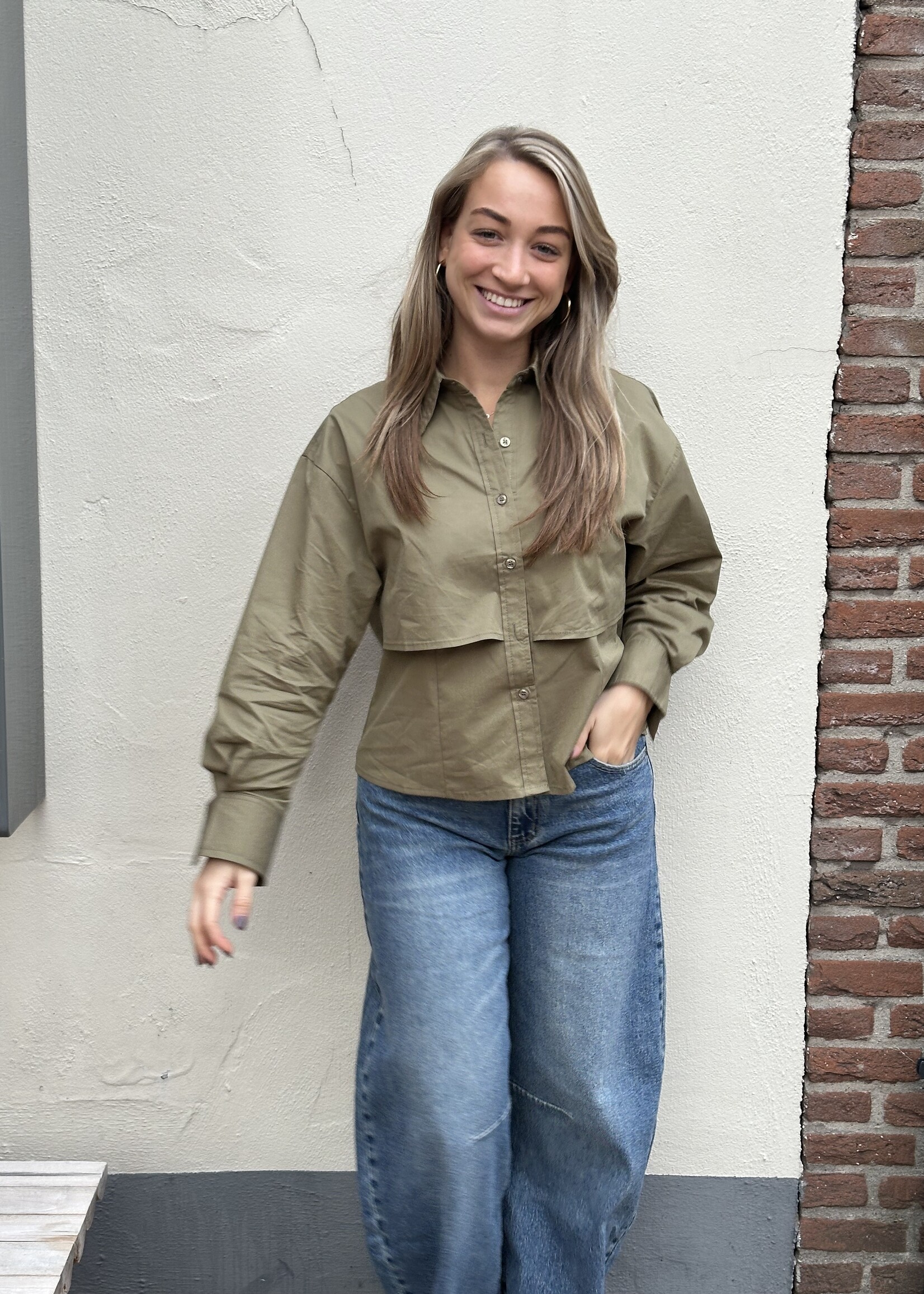 Azzuro Blouse Green -