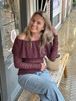 Ambika Top Femm -Burgundy