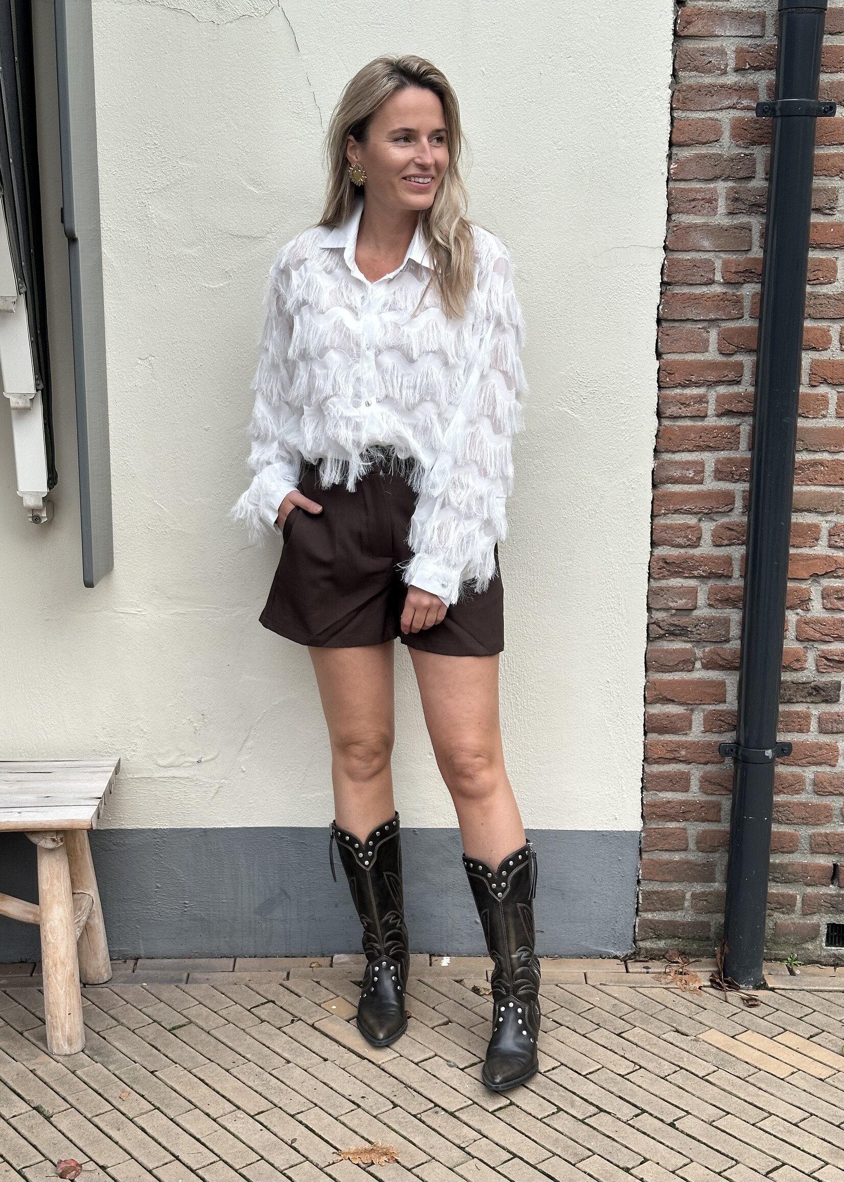 Ambika Short Emmy- Brown -