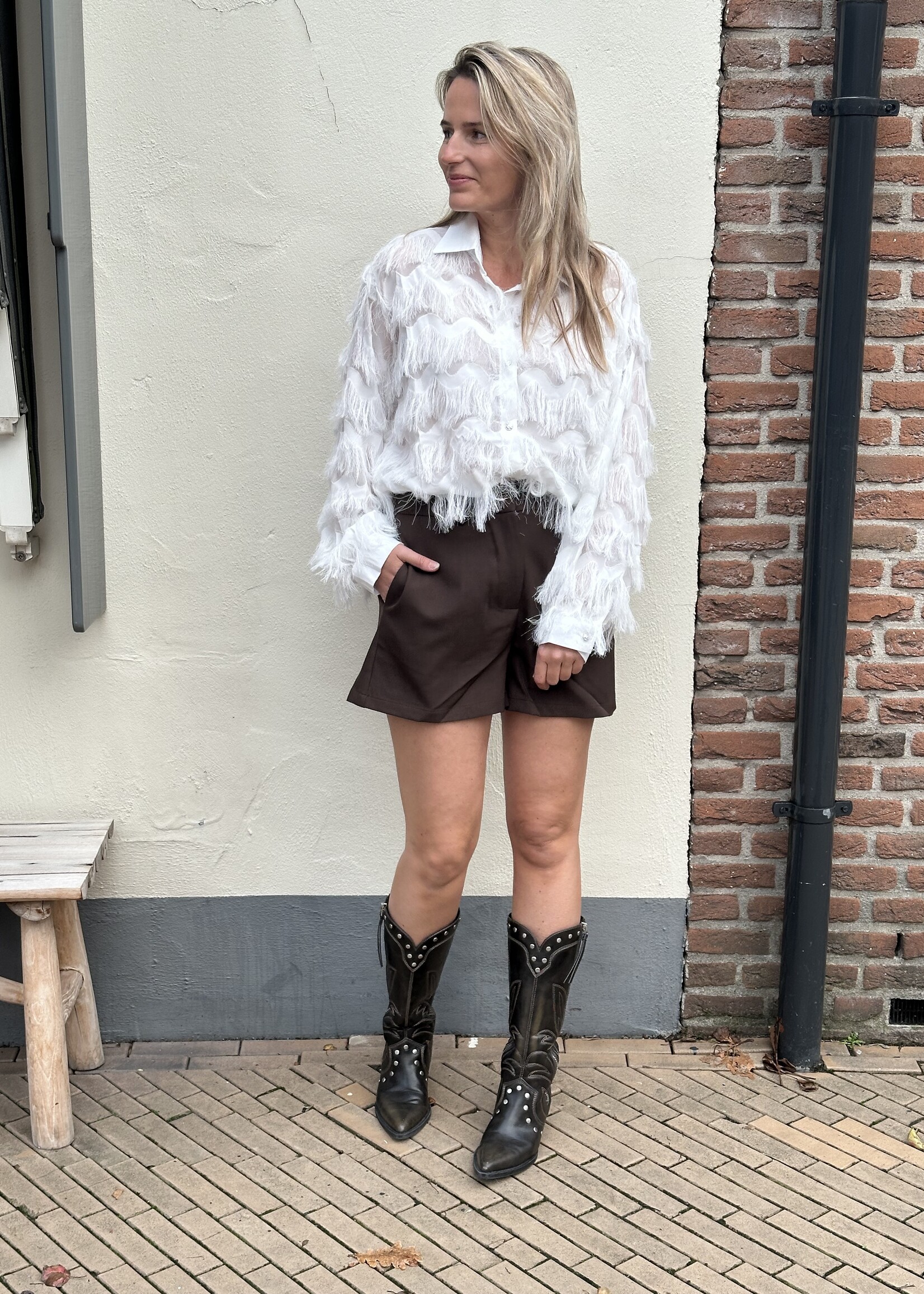 Ambika Short Emmy- Brown -