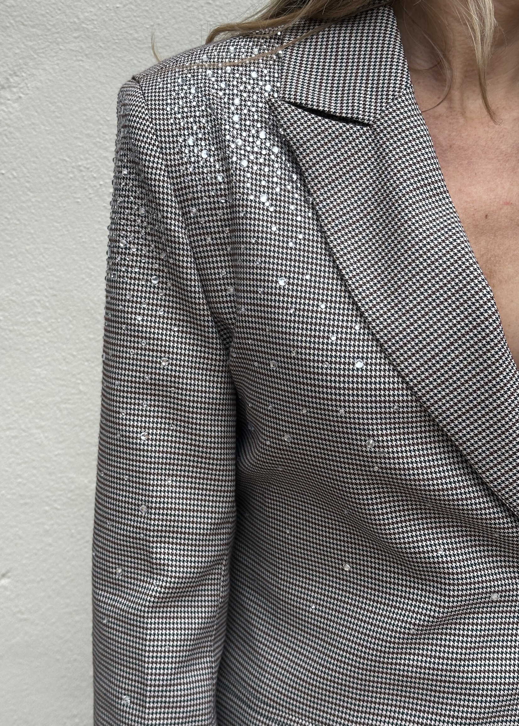 Blazer ruitjes - sparkles