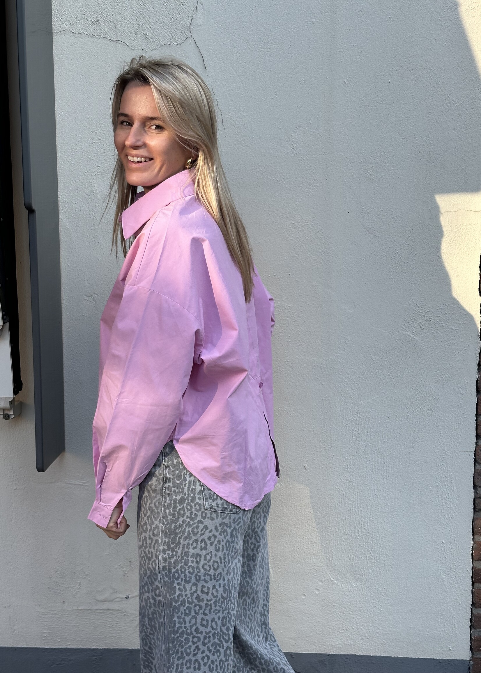 Azzuro Blouse Macy - Pink