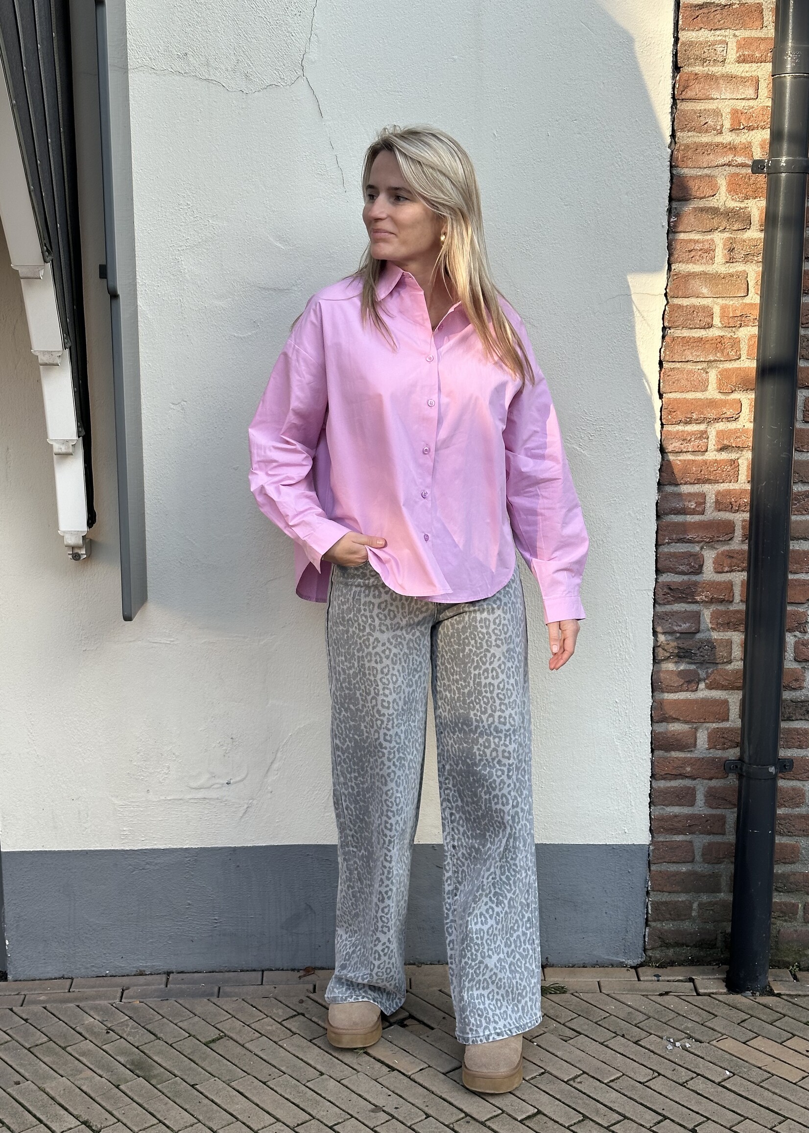 Azzuro Blouse Macy - Pink