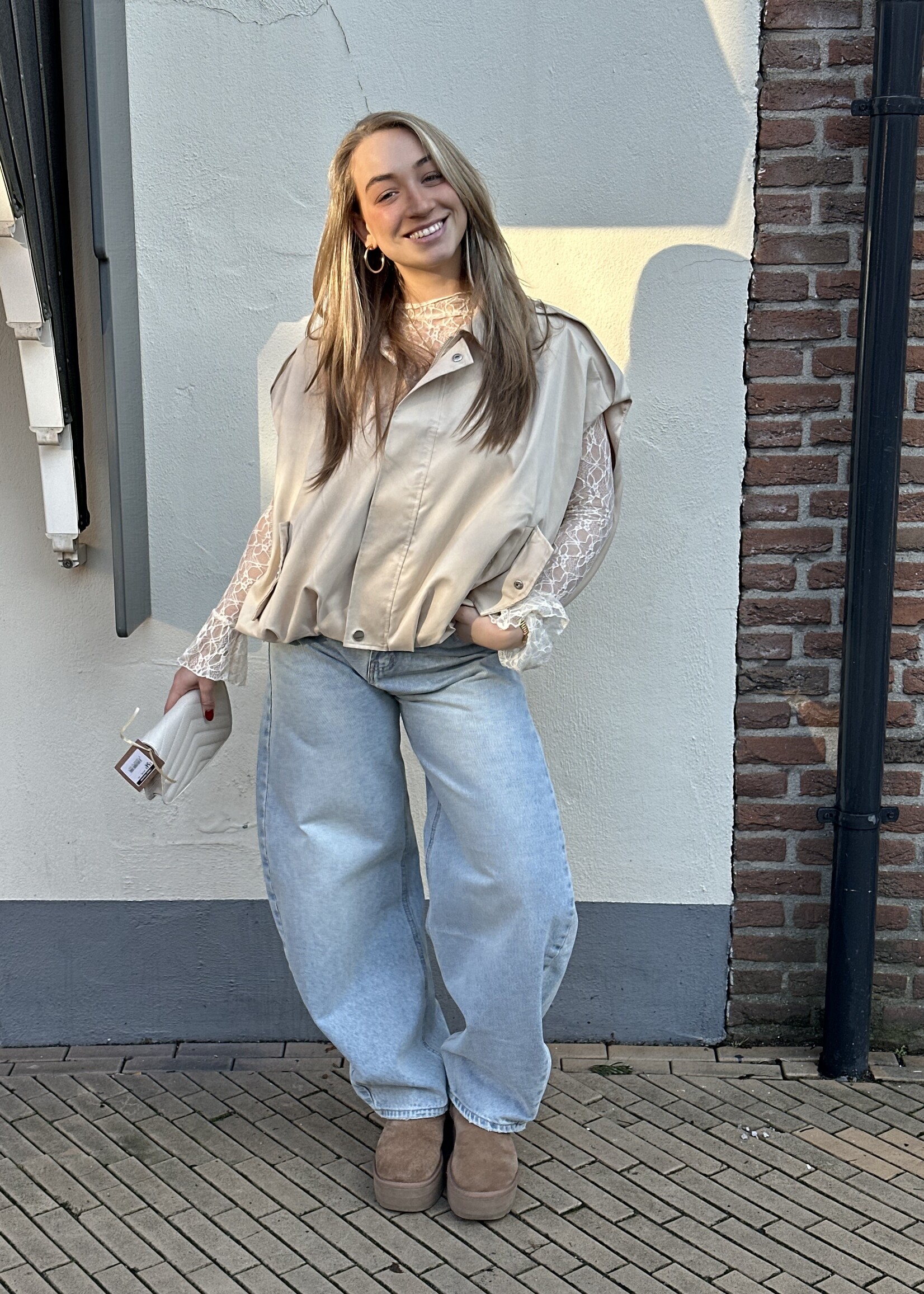 Gilet - Ecru - one size