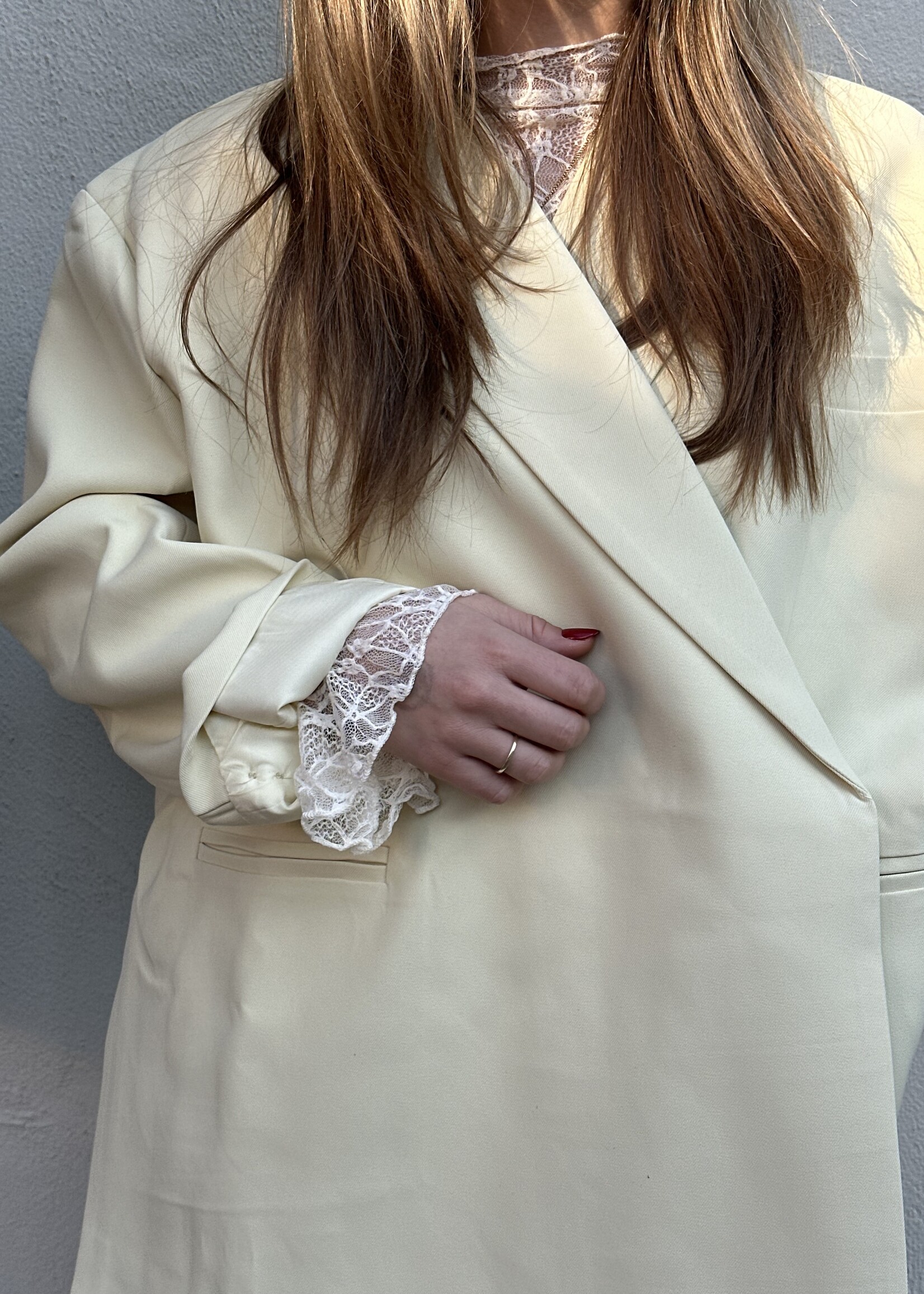 Ambika Blazer Oversized - Yellow