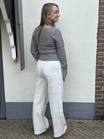 Jeans straight off white