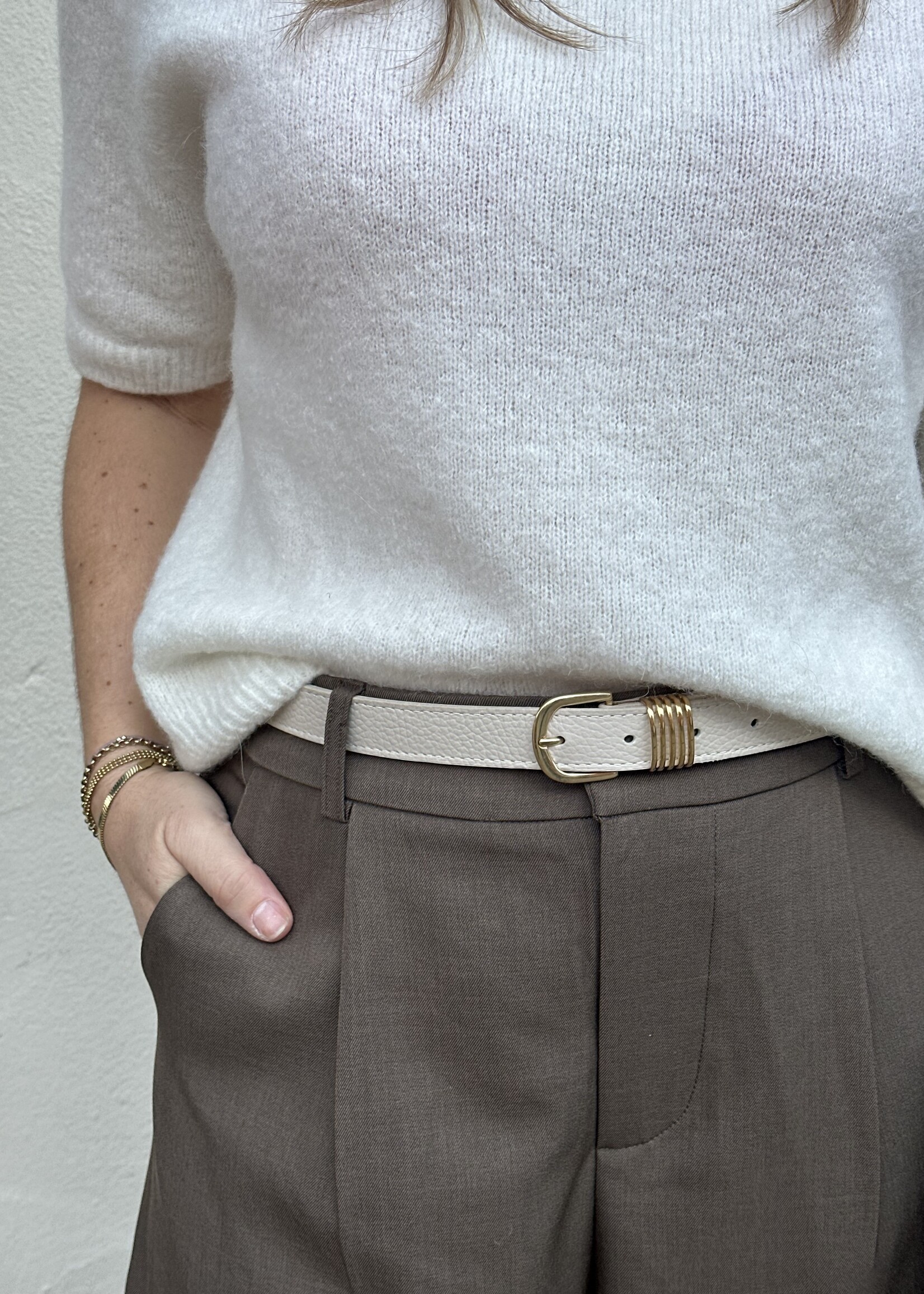 Ambika Balloon pantalon Anqi - Taupe