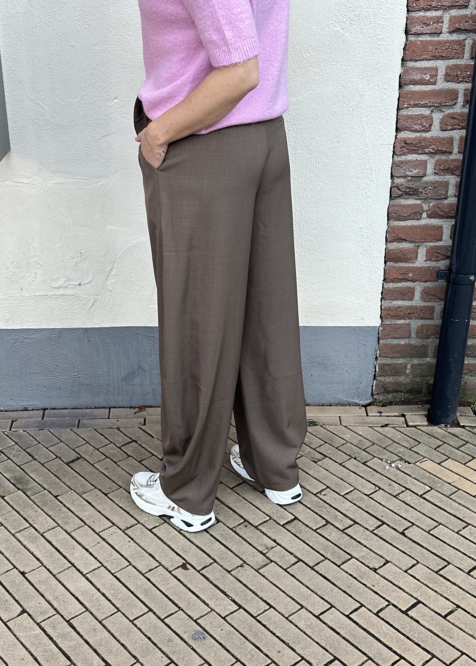 Ambika Balloon pantalon Anqi - Taupe