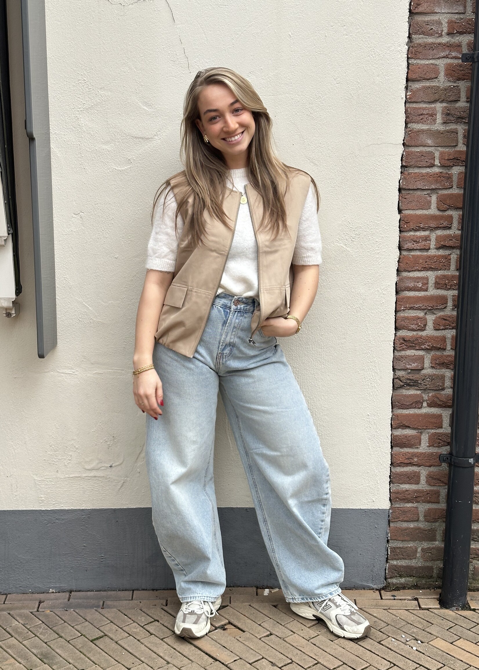 Pieces Pieces Bomber Vest