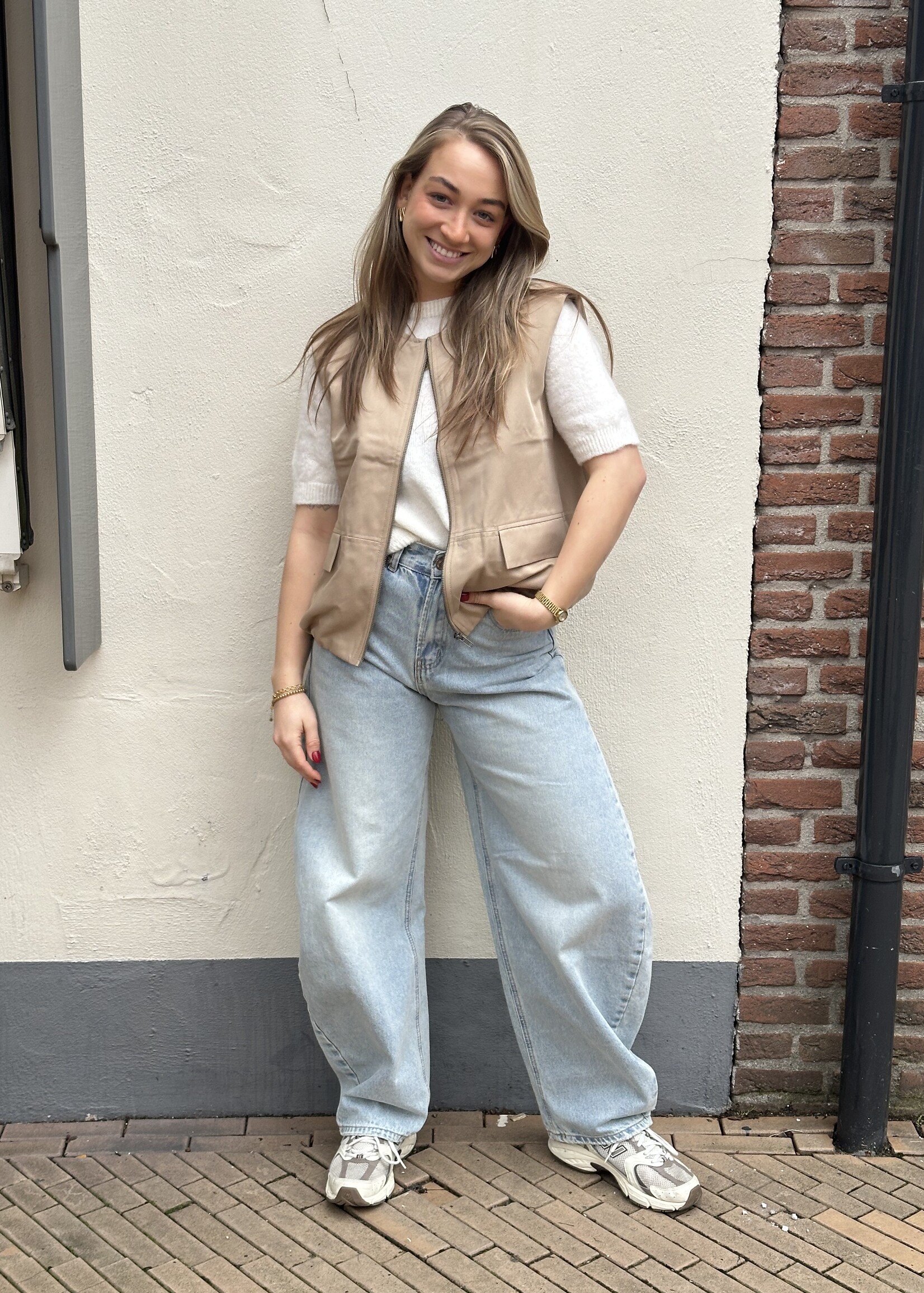 Pieces Pieces Bomber Vest