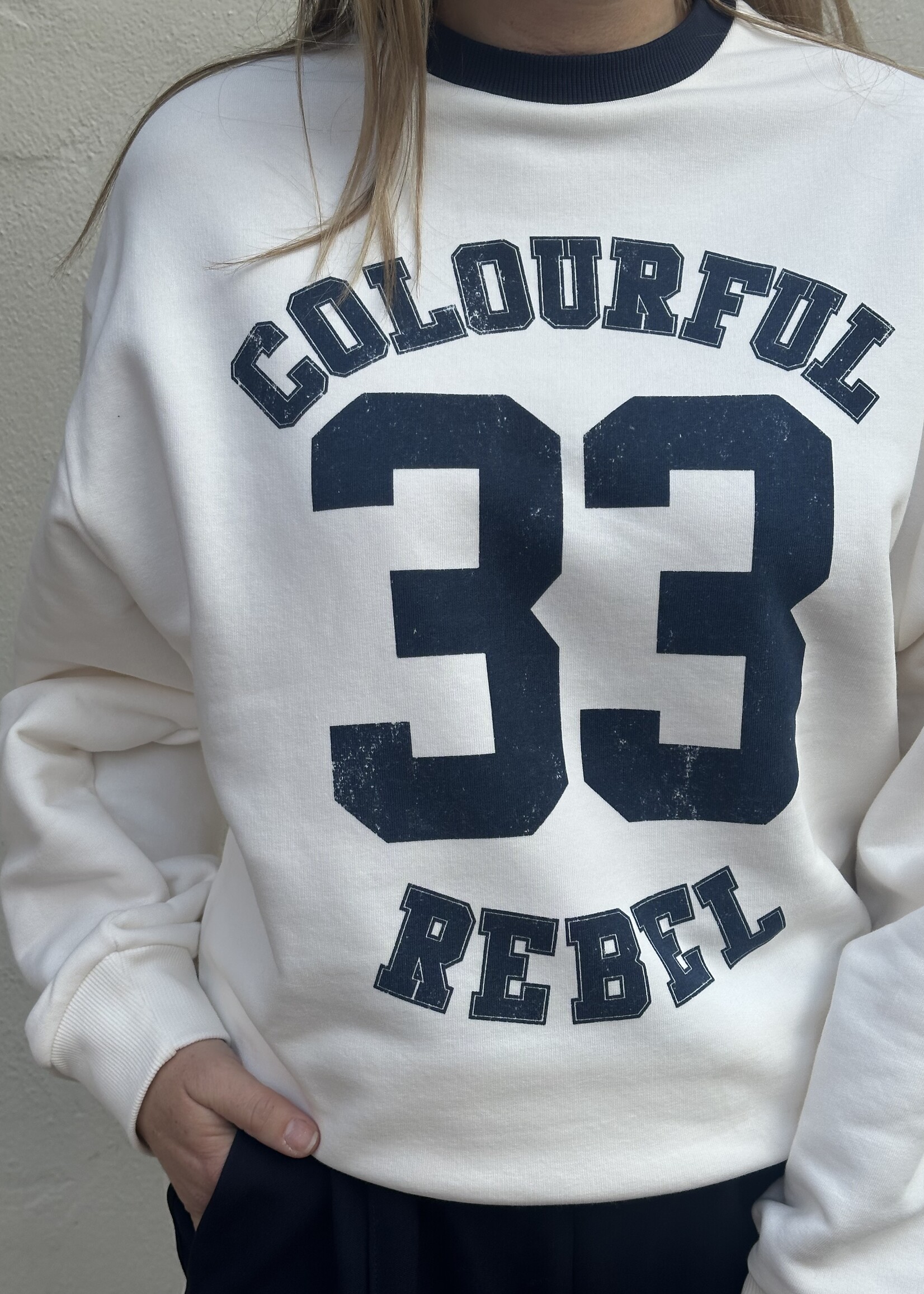 Colourful Rebel Colourful Rebel Dropped sweater