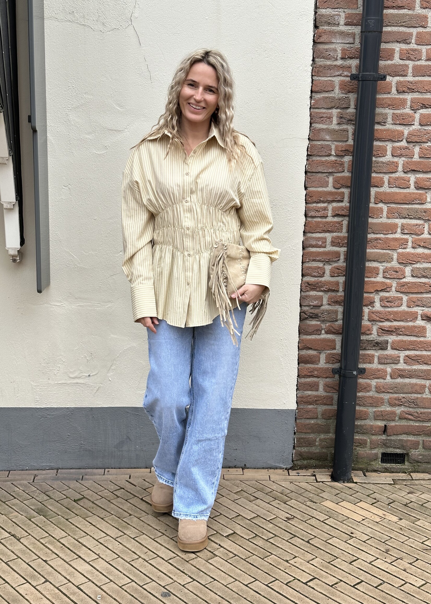 Queen Hearts Jeans Straight Kaly -