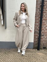 Ambika Pantalon Beige Balloon -