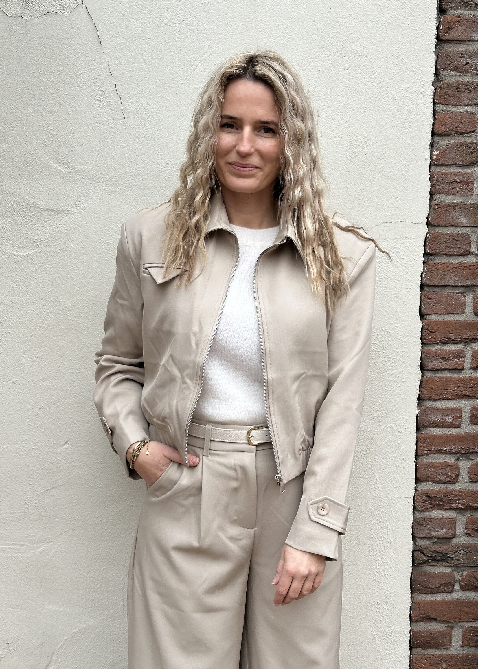 Ambika Pantalon Beige -